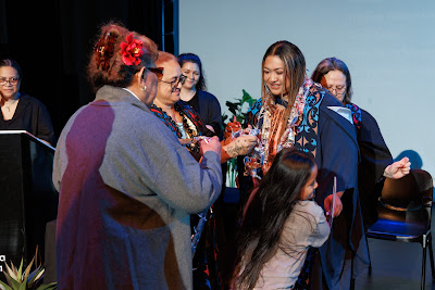 Photo from Ceremony 1 of the TWoA Tāmaki Makaurau 2025 Graduations (March 2025) held at the Mangere Arts Centre in Auckland, New Zealand on Wednesday, 12 March, 2025. Photo by Mike Walen / KeyImagery Photography. Copyright: © 2025 Te Wānanga o Aotearoa.