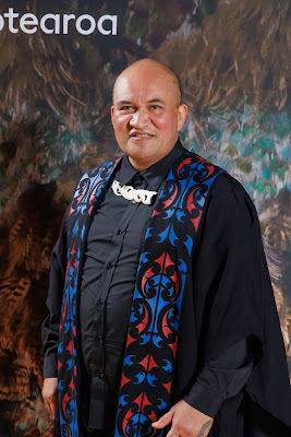 Studio photo from the TWoA Tainui 2023 Graduations (Ceremony 2 - Wednesday Afternoon), held at Hamilton Boys High School, Hamilton, Waikato, New Zealand on Wednesday, 19 April 2023. Photo: Mike Walen / KeyImagery Photography. Copyright: © Te Wananga o Aotearoa.