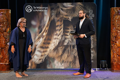 Photo from the TWoA Tainui 2025 Graduations (Ceremony 1 @ 10am) held at Claudelands Event Centre in Hamilton, Waikato, New Zealand on Tuesday, 29 April, 2025. Photography by Mike Walen / KeyImagery Photography. Copyright: © 2025 Te Wānanga o Aotearoa.