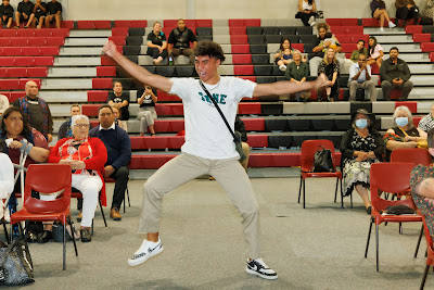 Ceremony photo from the TWoA Tainui 2023 Graduations (Ceremony 2 - Wednesday Afternoon), held at Hamilton Boys High School, Hamilton, Waikato, New Zealand on Wednesday, 19 April 2023. Photo: Mike Walen / KeyImagery Photography. Copyright: © Te Wananga o Aotearoa.