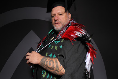 Booth photo from the TWoA Tainui 2019 Graduations (Ceremony 3),  held at Hamilton Boys' High School, Hamilton, New Zealand. Taken: Thursday 18 April 2019. Photo: InstaBooth / KeyImagery Photography. Copyright: © Te Wānanga o Aotearoa.