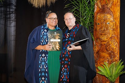 Ceremony photo from the TWoA Tainui 2023 Graduations (Ceremony 2 - Wednesday Afternoon), held at Hamilton Boys High School, Hamilton, Waikato, New Zealand on Wednesday, 19 April 2023. Photo: Mike Walen / KeyImagery Photography. Copyright: © Te Wananga o Aotearoa.