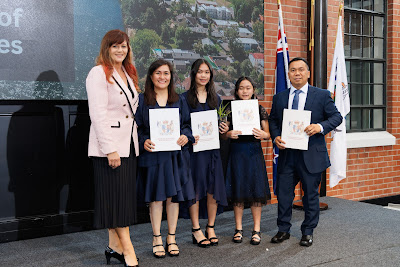 Photo from the HCC NZ Citizenship Ceremony held at The Atrium, Wintec/Te Pukenga, Hamilton, Waikato, New Zealand on Monday, 6 May, 2024. Photo: Mike Walen / KeyImagery Photography. Copyright: © Hamilton City Council.