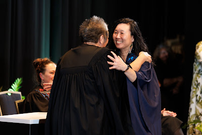 Photo from the TWoA Tāmaki Makaurau 2023 Graduations (Ceremony 5 @ 3pm), held at the Due Drop Events Centre, Manukau, Auckland, New Zealand on Thursday, 8 June, 2023. Photo: Mike Walen / KeyImagery Photography. Copyright: © Te Wānanga o Aotearoa.