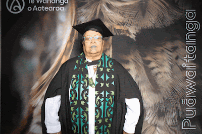 Booth photo from the TWoA Tainui 2025 Graduations (Ceremony 3 @ 10am) held at Claudelands Event Centre in Hamilton, Waikato, New Zealand on Wednesday, 30 April, 2025. Photography by InstaBooth / KeyImagery Photography. Copyright: © 2025 Te Wānanga o Aotearoa.