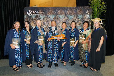 Ceremony photo from the TWoA Tainui 2023 Graduations (Ceremony 2 - Wednesday Afternoon), held at Hamilton Boys High School, Hamilton, Waikato, New Zealand on Wednesday, 19 April 2023. Photo: Mike Walen / KeyImagery Photography. Copyright: © Te Wananga o Aotearoa.