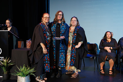 Photo from Ceremony 1 of the TWoA Tāmaki Makaurau 2025 Graduations (March 2025) held at the Mangere Arts Centre in Auckland, New Zealand on Wednesday, 12 March, 2025. Photo by Mike Walen / KeyImagery Photography. Copyright: © 2025 Te Wānanga o Aotearoa.