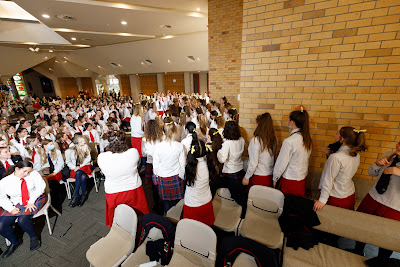 Photo from Waikato Diocesan House Singing 2022, held at Waikato Diocesan, Hamilton, New Zealand on Friday, 2 July, 2022. Photo: Mike Walen / KeyImagery Photography. Copyright: © Waikato Diocesan School for Girls.