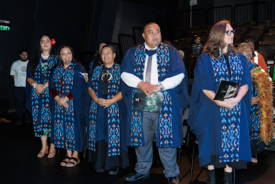 Photo from Ceremony 1 of the TWoA Tāmaki Makaurau 2025 Graduations (March 2025) held at the Mangere Arts Centre in Auckland, New Zealand on Wednesday, 12 March, 2025. Photo by Mike Walen / KeyImagery Photography. Copyright: © 2025 Te Wānanga o Aotearoa.