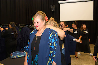 Photo from the TWoA Tāmaki Makaurau 2024 Graduations (Ceremony 1 @ 2pm), held at Church Unlimited, Glendene, Auckland, New Zealand on Monday, 24 June, 2024. Photo: Alick Saunders for KeyImagery Photography. Copyright: © Te Wānanga o Aotearoa.