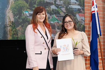 Photo from the HCC NZ Citizenship Ceremony held at The Atrium, Wintec/Te Pukenga, Hamilton, Waikato, New Zealand on Monday, 6 May, 2024. Photo: Mike Walen / KeyImagery Photography. Copyright: © Hamilton City Council.