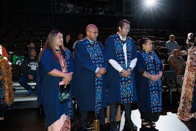 Photo from Ceremony 1 of the TWoA Tāmaki Makaurau 2025 Graduations (March 2025) held at the Mangere Arts Centre in Auckland, New Zealand on Wednesday, 12 March, 2025. Photo by Mike Walen / KeyImagery Photography. Copyright: © 2025 Te Wānanga o Aotearoa.