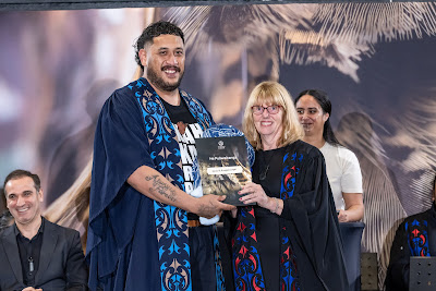 Photo from the TWoA Te Tai Tokerau (Whangarei) 2025 Graduation held at McKay Stadium in Whangarei, Northland, New Zealand on Thursday, 10 July, 2025. Photo by Alick Saunders for KeyImagery Photography. Copyright: © 2025 Te Wānanga o Aotearoa.
