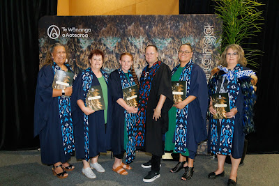 Ceremony photo from the TWoA Tainui 2023 Graduations (Ceremony 2 - Wednesday Afternoon), held at Hamilton Boys High School, Hamilton, Waikato, New Zealand on Wednesday, 19 April 2023. Photo: Mike Walen / KeyImagery Photography. Copyright: © Te Wananga o Aotearoa.