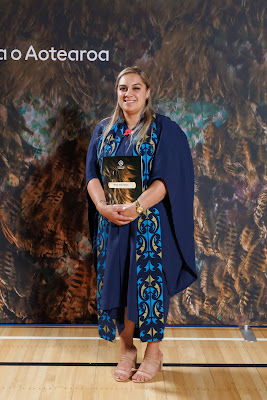 Studio photo from the TWoA Tainui 2023 Graduations (Ceremony 2 - Wednesday Afternoon), held at Hamilton Boys High School, Hamilton, Waikato, New Zealand on Wednesday, 19 April 2023. Photo: Mike Walen / KeyImagery Photography. Copyright: © Te Wananga o Aotearoa.