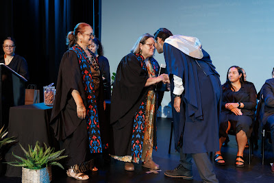Photo from Ceremony 1 of the TWoA Tāmaki Makaurau 2025 Graduations (March 2025) held at the Mangere Arts Centre in Auckland, New Zealand on Wednesday, 12 March, 2025. Photo by Mike Walen / KeyImagery Photography. Copyright: © 2025 Te Wānanga o Aotearoa.