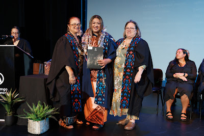 Photo from Ceremony 1 of the TWoA Tāmaki Makaurau 2025 Graduations (March 2025) held at the Mangere Arts Centre in Auckland, New Zealand on Wednesday, 12 March, 2025. Photo by Mike Walen / KeyImagery Photography. Copyright: © 2025 Te Wānanga o Aotearoa.