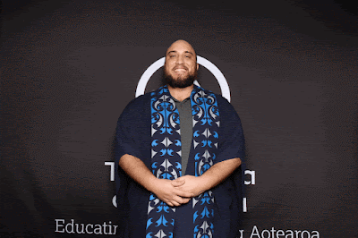 Photo from the TWoA Tāmaki Makaurau 2023 Graduations (Ceremony 5 @ 3pm), held at the Due Drop Events Centre, Manukau, Auckland, New Zealand on Thursday, 8 June, 2023. Photo: InstaBooth by KeyImagery Photography. Copyright: © Te Wānanga o Aotearoa.