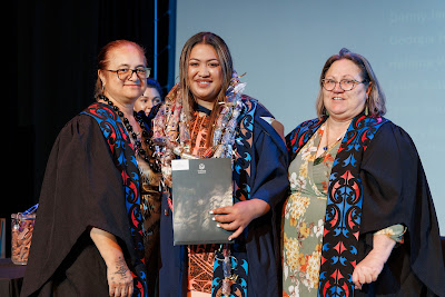 Photo from Ceremony 1 of the TWoA Tāmaki Makaurau 2025 Graduations (March 2025) held at the Mangere Arts Centre in Auckland, New Zealand on Wednesday, 12 March, 2025. Photo by Mike Walen / KeyImagery Photography. Copyright: © 2025 Te Wānanga o Aotearoa.