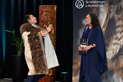 Photo from the TWoA Tainui 2025 Graduations (Ceremony 1 @ 10am) held at Claudelands Event Centre in Hamilton, Waikato, New Zealand on Tuesday, 29 April, 2025. Photography by Mike Walen / KeyImagery Photography. Copyright: © 2025 Te Wānanga o Aotearoa.
