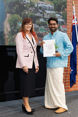 Photo from the HCC NZ Citizenship Ceremony held at The Atrium, Wintec/Te Pukenga, Hamilton, Waikato, New Zealand on Monday, 6 May, 2024. Photo: Mike Walen / KeyImagery Photography. Copyright: © Hamilton City Council.