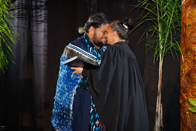 Ceremony photo from the TWoA Tainui 2023 Graduations (Ceremony 2 - Wednesday Afternoon), held at Hamilton Boys High School, Hamilton, Waikato, New Zealand on Wednesday, 19 April 2023. Photo: Mike Walen / KeyImagery Photography. Copyright: © Te Wananga o Aotearoa.