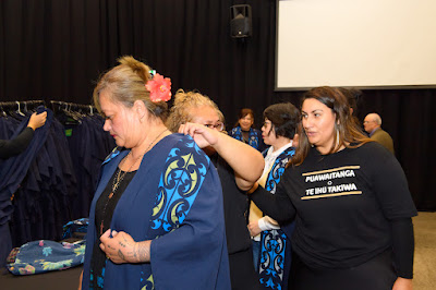 Photo from the TWoA Tāmaki Makaurau 2024 Graduations (Ceremony 1 @ 2pm), held at Church Unlimited, Glendene, Auckland, New Zealand on Monday, 24 June, 2024. Photo: Alick Saunders for KeyImagery Photography. Copyright: © Te Wānanga o Aotearoa.