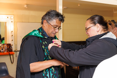 Photo from the TWoA Waiariki 2025 Graduation (Ōpōtiki), held at the De Luxe Theatre in Ōpōtiki, Bay of Plenty, New Zealand on Friday, 23 May, 2025. Photo: Mike Walen / KeyImagery Photography. Copyright: © 2025 Te Wānanga o Aotearoa.