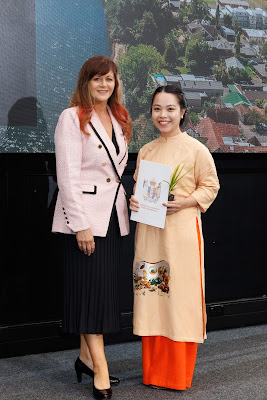 Photo from the HCC NZ Citizenship Ceremony held at The Atrium, Wintec/Te Pukenga, Hamilton, Waikato, New Zealand on Monday, 6 May, 2024. Photo: Mike Walen / KeyImagery Photography. Copyright: © Hamilton City Council.