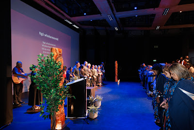 Photo from Ceremony 1 of the TWoA Tāmaki Makaurau 2025 Graduations (March 2025) held at the Mangere Arts Centre in Auckland, New Zealand on Wednesday, 12 March, 2025. Photo by Mike Walen / KeyImagery Photography. Copyright: © 2025 Te Wānanga o Aotearoa.