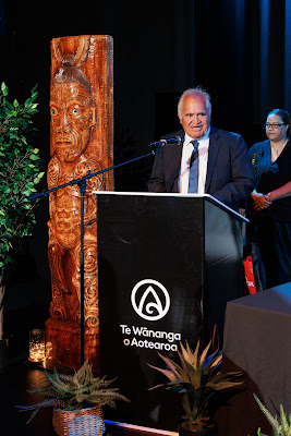 Photo from Ceremony 1 of the TWoA Tāmaki Makaurau 2025 Graduations (March 2025) held at the Mangere Arts Centre in Auckland, New Zealand on Wednesday, 12 March, 2025. Photo by Mike Walen / KeyImagery Photography. Copyright: © 2025 Te Wānanga o Aotearoa.