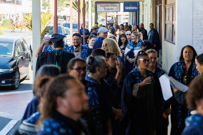 Photo from the TWoA Waiariki 2025 Graduation (Ōpōtiki), held at the De Luxe Theatre in Ōpōtiki, Bay of Plenty, New Zealand on Friday, 23 May, 2025. Photo: Mike Walen / KeyImagery Photography. Copyright: © 2025 Te Wānanga o Aotearoa.