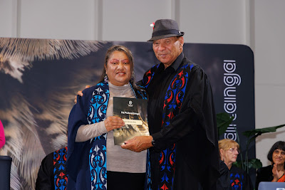 Photo from the TWoA Te Tai Tokerau (Kaikohe) 2025 Graduation held at the War Memorial Hall in Kaikohe, Northland, New Zealand on Tuesday, 15 April, 2025. Photo by Mike Walen / KeyImagery Photography. Copyright: © 2025 Te Wānanga o Aotearoa.