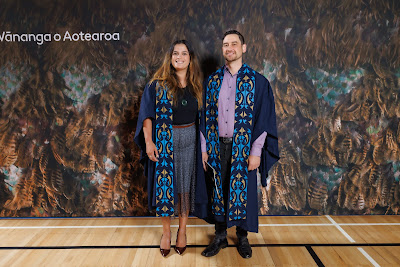Studio photo from the TWoA Tainui 2023 Graduations (Ceremony 1 - Wednesday Morning), held at Hamilton Boys High School, Hamilton, Waikato, New Zealand on Wednesday, 19 April 2023. Photo: Mike Walen / KeyImagery Photography. Copyright: © Te Wananga o Aotearoa.
