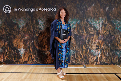 Studio photo from the TWoA Tainui 2023 Graduations (Ceremony 1 - Wednesday Morning), held at Hamilton Boys High School, Hamilton, Waikato, New Zealand on Wednesday, 19 April 2023. Photo: Mike Walen / KeyImagery Photography. Copyright: © Te Wananga o Aotearoa.