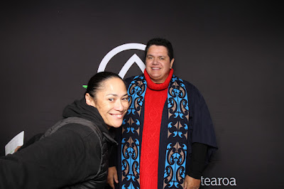 Photo from the TWoA Tāmaki Makaurau 2023 Graduations (Ceremony 4 @ 10am), held at the Due Drop Events Centre, Manukau, Auckland, New Zealand on Thursday, 8 June, 2023. Photo: InstaBooth by KeyImagery Photography. Copyright: © Te Wānanga o Aotearoa.