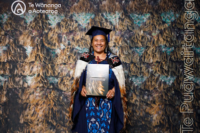Photo from the TWoA Tainui 2021 Graduations (Friday - Ceremony 3),  held at Elim Church, Te Rapa, Hamilton, New Zealand. Taken: Friday 23 April 2021. Photo: Mike Walen / KeyImagery Photography. Copyright: © Te Wānanga o Aotearoa.