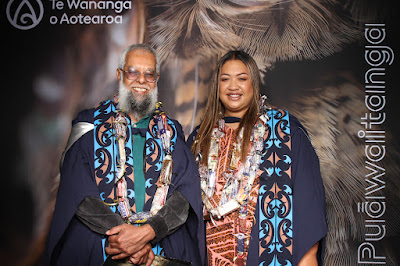 Booth photo from Ceremony 1 of the TWoA Tāmaki Makaurau 2025 Graduations (March 2025) held at the Mangere Arts Centre in Auckland, New Zealand on Wednesday, 12 March, 2025. Photo: InstaBooth by KeyImagery Photography. Copyright: © 2025 Te Wānanga o Aotearoa.