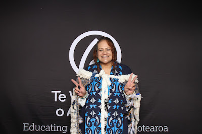 Photo from the TWoA Tāmaki Makaurau 2023 Graduations (Ceremony 4 @ 10am), held at the Due Drop Events Centre, Manukau, Auckland, New Zealand on Thursday, 8 June, 2023. Photo: InstaBooth by KeyImagery Photography. Copyright: © Te Wānanga o Aotearoa.