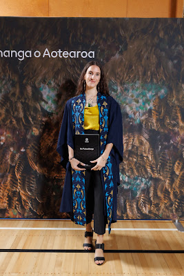 Studio photo from the TWoA Tainui 2023 Graduations (Ceremony 1 - Wednesday Morning), held at Hamilton Boys High School, Hamilton, Waikato, New Zealand on Wednesday, 19 April 2023. Photo: Mike Walen / KeyImagery Photography. Copyright: © Te Wananga o Aotearoa.