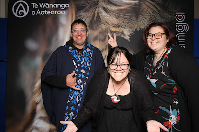 Booth photo from the TWoA Waiariki 2024 Graduations (Tauranga Moana), held at Bethlehem Baptist Church, Tauranga, Bay of Plenty, New Zealand on Friday, 3 May, 2024. Photo: InstaBooth by KeyImagery Photography. Copyright: © Te Wānanga o Aotearoa.