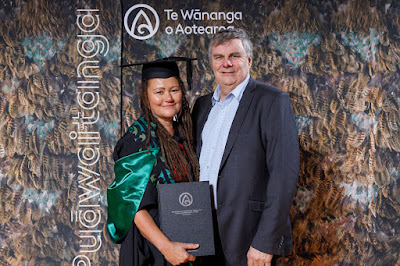 Photo from the TWoA Tainui 2019 Graduations (Ceremony 3),  held at Hamilton Boys' High School, Hamilton, New Zealand. Taken: Thursday 18 April 2019. Photo: Mike Walen / KeyImagery Photography. Copyright: © Te Wānanga o Aotearoa.