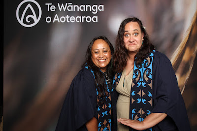 Booth photo from Ceremony 1 of the TWoA Tāmaki Makaurau 2025 Graduations (November Ceremonies) held at Church Unlimited, Glendene, Auckland, New Zealand at 12pm on Tuesday, 11 November, 2025. Photography by InstaBooth / KeyImagery Photography. Copyright: © 2025 Te Wānanga o Aotearoa.
