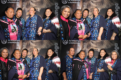 Booth photo from the TWoA Waiariki 2024 Graduations (Kawerau), held at Rautahi Marae, Kawerau, Bay of Plenty, New Zealand on Friday, 17 May, 2023. Photo: InstaBooth by KeyImagery Photography. Copyright: © Te Wānanga o Aotearoa.