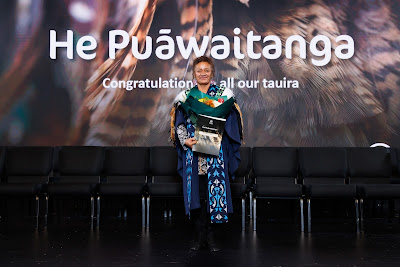 Photo from Ceremony 6 of the TWoA Tāmaki Makaurau 2025 Graduations (May 2025) held at the Mangere Arts Centre in Auckland, New Zealand on Wednesday, 28 May, 2025. Photo by Mike Walen / KeyImagery Photography. Copyright: © 2025 Te Wānanga o Aotearoa.