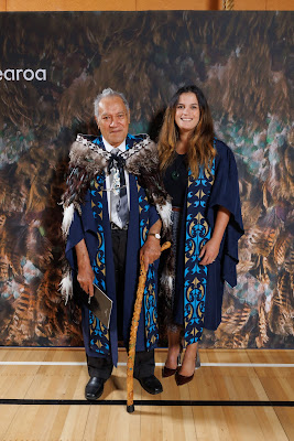Studio photo from the TWoA Tainui 2023 Graduations (Ceremony 1 - Wednesday Morning), held at Hamilton Boys High School, Hamilton, Waikato, New Zealand on Wednesday, 19 April 2023. Photo: Mike Walen / KeyImagery Photography. Copyright: © Te Wananga o Aotearoa.