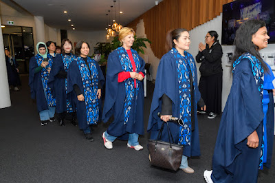 Photo from the TWoA Tāmaki Makaurau 2024 Graduations (Ceremony 6 @ 7pm), held at Church Unlimited, Glendene, Auckland, New Zealand on Wednesday, 26 June, 2024. Photo: Alick Saunders for KeyImagery Photography. Copyright: © Te Wānanga o Aotearoa.