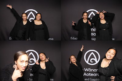 Photo from the TWoA Tāmaki Makaurau 2023 Graduations (Ceremony 5 @ 3pm), held at the Due Drop Events Centre, Manukau, Auckland, New Zealand on Thursday, 8 June, 2023. Photo: InstaBooth by KeyImagery Photography. Copyright: © Te Wānanga o Aotearoa.