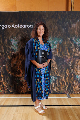 Studio photo from the TWoA Tainui 2023 Graduations (Ceremony 1 - Wednesday Morning), held at Hamilton Boys High School, Hamilton, Waikato, New Zealand on Wednesday, 19 April 2023. Photo: Mike Walen / KeyImagery Photography. Copyright: © Te Wananga o Aotearoa.