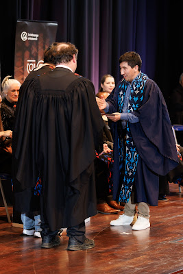 Photo from the TWoA Tāmaki Makaurau 2023 Graduations (Ceremony 2 @ 3pm), held at the Due Drop Events Centre, Manukau, Auckland, New Zealand on Wednesday, 7 June, 2023. Photo: Mike Walen / KeyImagery Photography. Copyright: © Te Wānanga o Aotearoa.